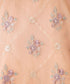 Women's Unstitched Organza Embroidered Pink 3 Piece Suit